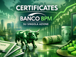 Banco BPM: Focus su certificati su una sola azione sottostante con prezzo sotto la pari CERTIFICATI BANCO BPM
