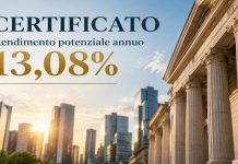 Certificato Cash Collect su banche con potenziale rendimento del 13,08% annuo Certificato Cash Collect