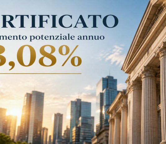Certificato Cash Collect su banche con potenziale rendimento del 13,08% annuo Certificato Cash Collect