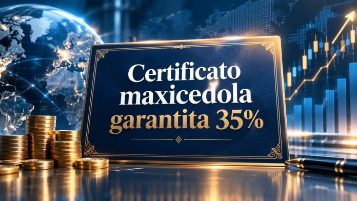 Certificato Maxicedola Garantita Certificato Maxicedola Garantita