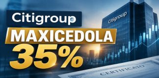 Da Citigroup un certificato con maxicedola del 35% e barriera capitale al 40% Certificato maxicedola